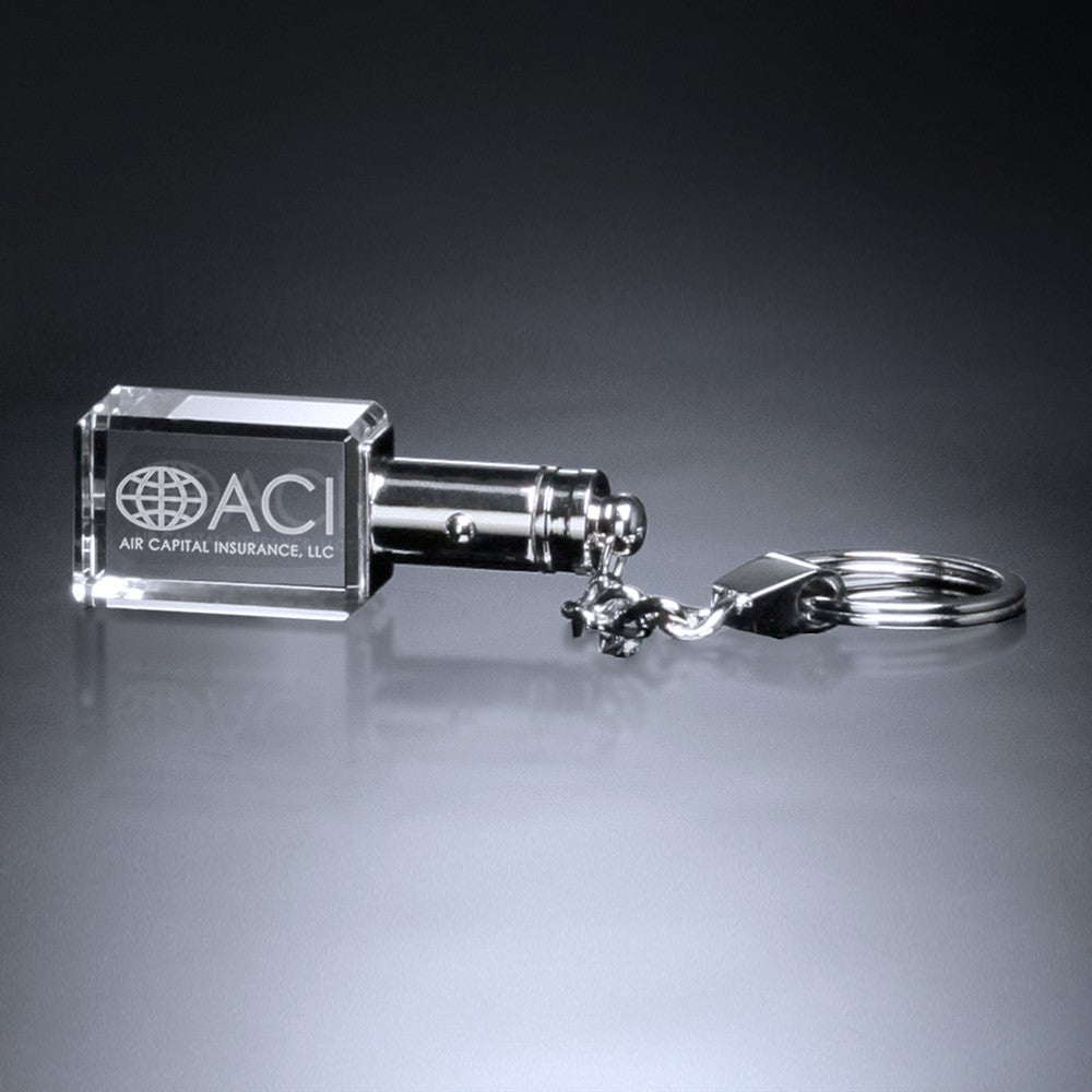 Rectangle Lighted Keychain – Lachman and Co.